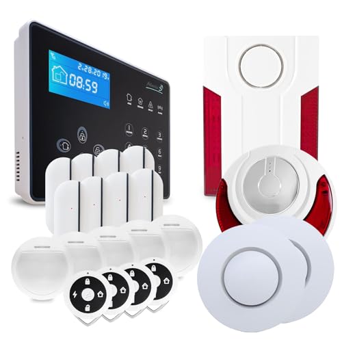 Alarma doméstica inalámbrica NEOS   Kit 9   Atlantic’S