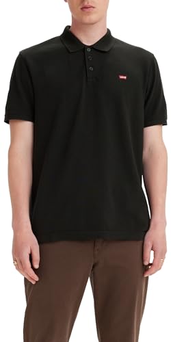58% DESCUENTO Levi’s Housemark Polo Camiseta, Mineral Black, S Hombre