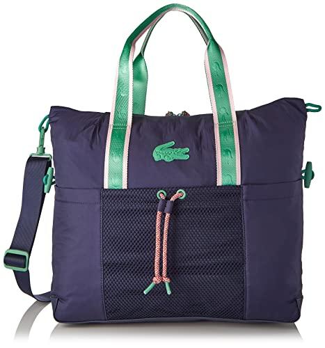 Lacoste NU3839WL, Bolsa de Deporte Unisex Adulto, Marine 166 Trefle Lotus I, Talla única