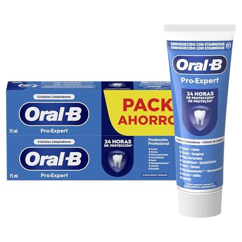 Oral B Pro Expert Protección Profesional Pasta Dentífrica, Pack Ahorro 2×75 ml, 75 ml (Paquete de 2)