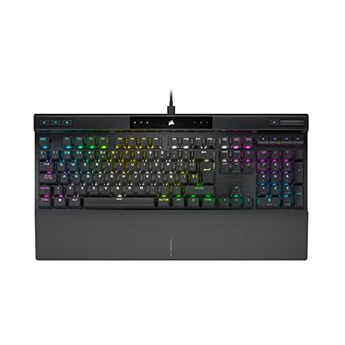 46% DESCUENTO CORSAIR K70 RGB PRO Teclado Mecánico con Cable para Juegos – Interruptores Lineales Cherry MX Red, SOCD, Llaveros PBT Double Shot, 8000Hz Hyper Polling, NKRO, Torneo Switch, QWERTY ES – Negro