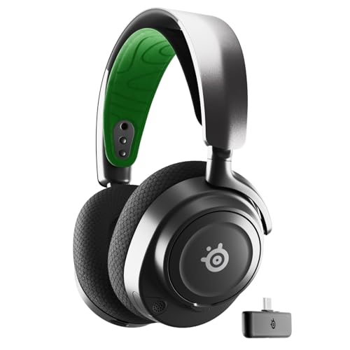 63% DESCUENTO SteelSeries Arctis Nova 7X Wireless Cascos Xbox Inalámbricos Controladores magnéticos de neodimio 2,4GHz + Bluetooth 38h de batería Micro ClearCast Gen2 IA Xbox, PS5, PC, móvil