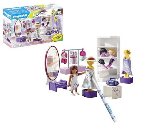 60% DESCUENTO PLAYMOBIL Color 71373 Camerino, diseño Creativo Ropa, con bolígrafos y Accesorios solubles en Agua, Juguetes para niños a Partir de 5 años