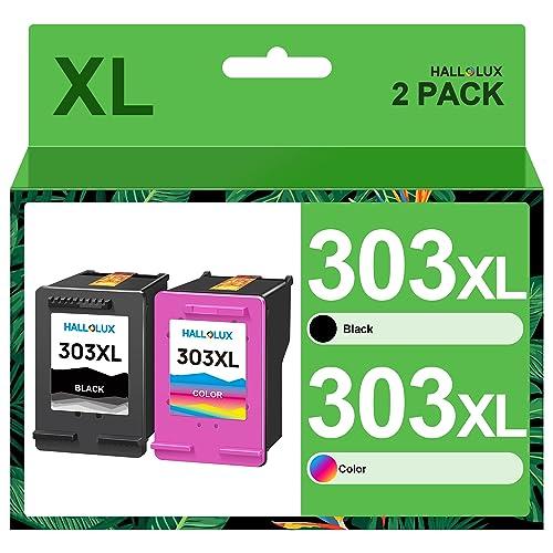 OFERTÓN SUPREMO 86% DESCUENTO HALLOLUX 303XL Cartuchos de Tinta de Repuesto para HP 303XL 303 XL para HP Envy Photo 6220 6230 6232 6234 7130 7134 7830 (Negro Tri Colore, 2 Pack)
