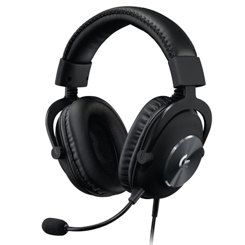 34% DESCUENTO Logitech G Pro X SE, auriculares con micrófono y cable para gaming: micrófono desmontable, DTS Headphone:X 7.1, DAC USB incluido, para PC, Xbox One, Xbox Series X|S, PS5, PS4   Negro