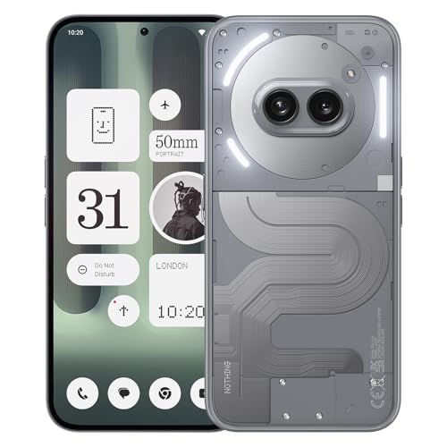 BUENA OFERTA 25% DESCUENTO Nothing Phone (2a) Plus 12+256GB   Smartphone con Cámara frontal de 50 MP, Carga rápida a 50 W y Nothing OS 2.6   Gris