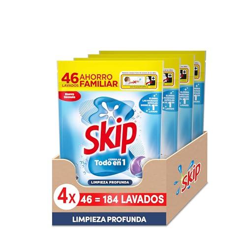 Skip Detergente en Cápsulas Limpieza profunda, 4 x 46 lavados