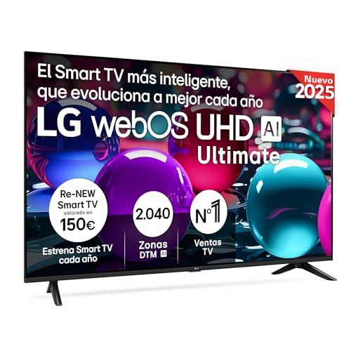 DESCUENTAZO 40% DESCUENTO LG 65UA73006LA   TV 65″, UHD 4K, WebOS 25, Ultimate IA, HDR10 Pro, Super Upscaling, Dolby Digital Plus, Google Assistant, Negro