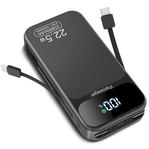 DESCUENTAZO 48% DESCUENTO Power Bank 25800mAh Carga Rápida 22.5W PD3.0 QC4.0 USB C Entrada y Salida con Pantalla LCD Batería Portátil para Smartphone Tablets y Más