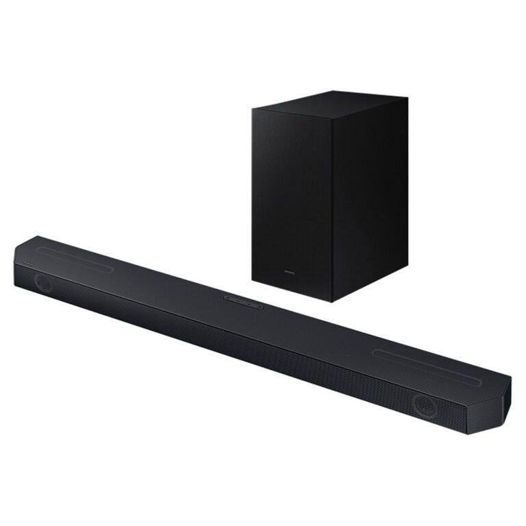 Barra de sonido Samsung 2023 HW-Q600C con Dolby Atmos y DTS: X, Q-Symphony, 3.1.2 ch, 360W, Subwoofer inalámbrico (Reacondicionado Grado A) · Samsung · El Corte Inglés