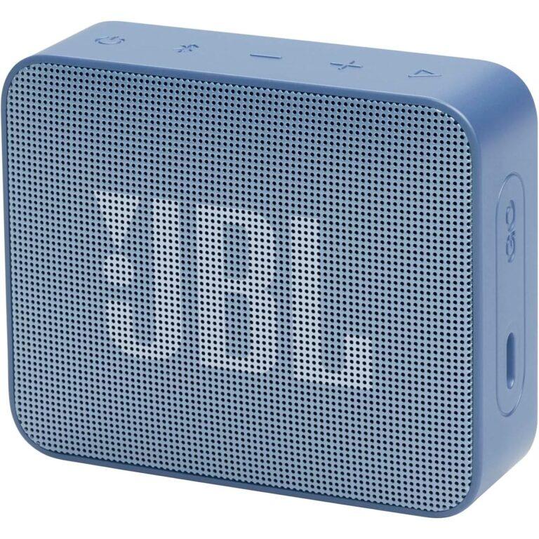 JBL GO Essential, Altavoz Bluetooth, 3.1W RMS, 5H, Resistente al Agua IP67, Negro, Azul | Miravia
