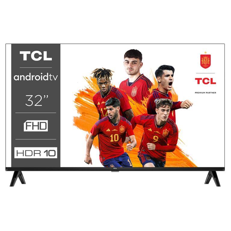 TV LED 80 cm(32″) TCL 32S5400AF, Full HD Smart TV, Android TV, compatible Google Assistant, Chromecast y Google Home, Diseño (Reacondicionado Grado D) · TCL · El Corte Inglés