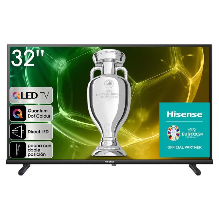 TV QLED 80 cm (32″) Hisense 32A5KQ Full HD, Smart TV, Inteligencia Artificial (Reacondicionado Grado C) · Hisense · El Corte Inglés