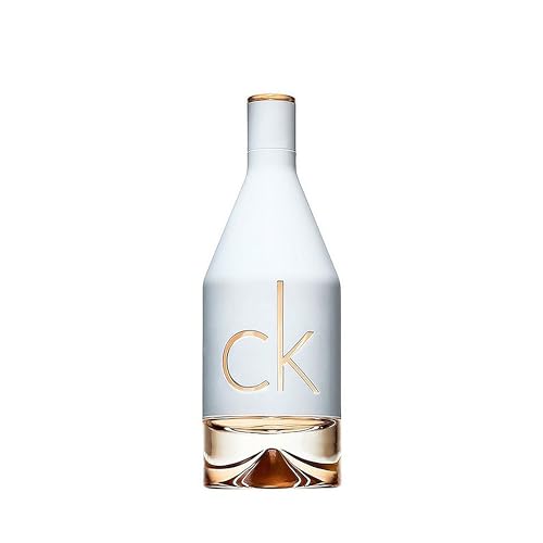 CALVIN KLEIN CK IN2U Eau de Toilette para mujer | Fragancia femenina cítrica y floral con notas de bergamota y cedro rojo| Larga duración 150 ml