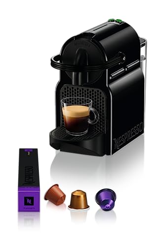41% DESCUENTO Nespresso De’Longhi Inissia EN80.B   Cafetera monodosis de cápsulas Nespresso, 19 bares, apagado automático, color negro