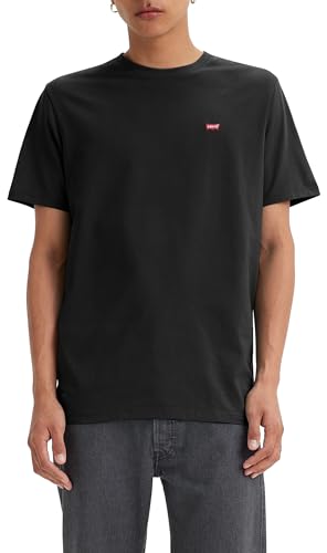 59% DESCUENTO Levi’s Ss Original Housemark Tee Camiseta, Stonewashed Black, L para Hombre