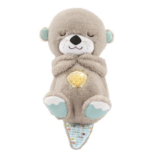 56% DESCUENTO Fisher Price Nutria Hora de Dormir Peluche Musical Con Movimiento, Sonidos y Luces Relajantes Regalo para Bebés de 0+ Meses (FXC66)