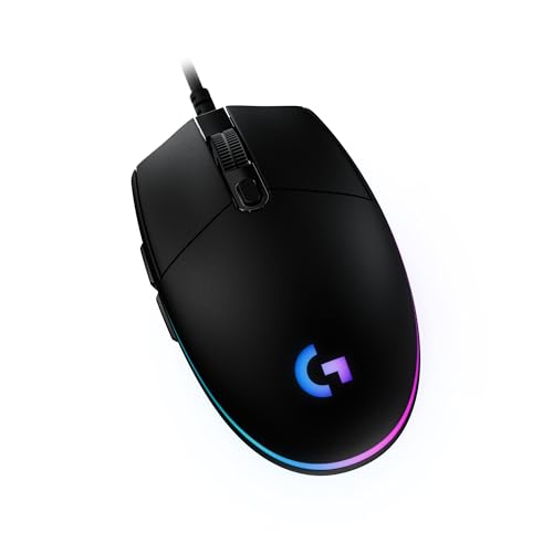 71% DESCUENTO Logitech G203 LIGHTSYNC Ratón USB Gaming con Iluminación RGB Personalizable, 6 Botones Programables, Captor 8K para Gaming, Seguimiento de hasta 8,000 DPI, Ultra ligero Negro