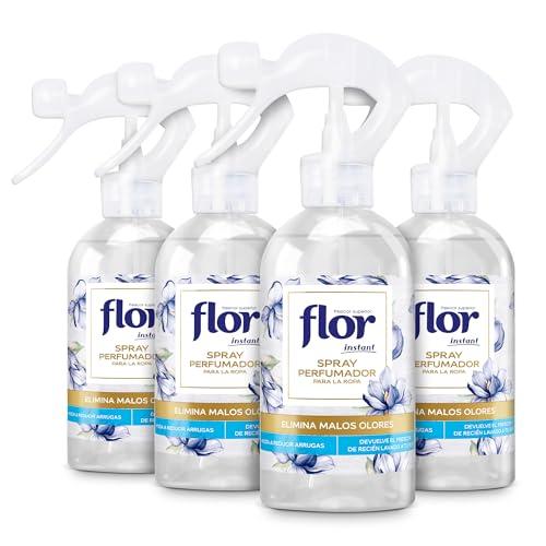 41% DESCUENTO Flor Instant Perfume para la ropa, fragancia azul   pack de 4