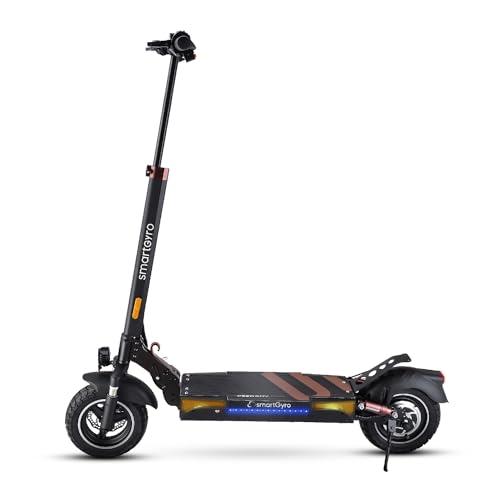 smartGyro Speedway Pro   Patinete Eléctrico de 48V, 1000W Pot. Máxima, Batería 15Ah, Autonomía 60 Km, Ruedas de 10 Pulgadas Dual Grip, Suspensiones, Triple Frenada, Certificado DGT