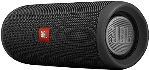 BUENA OFERTA 22% DESCUENTO JBL Flip 5 Altavoz inalámbrico portátil con Bluetooth, speaker resistente al agua (IPX7), JBL PartyBoost, hasta 12h de reproducción con sonido de calidad, negro