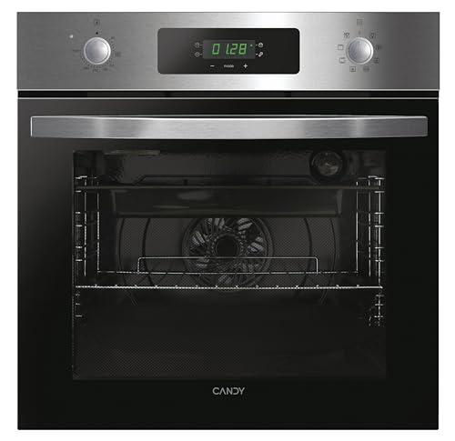 52% DESCUENTO Candy FIDCP X625 L, Horno Multifunción, 70L, Bandeja y Rejilla, Limpieza Aquactiva, Convección + Ventilador radial, 8 Funciones, Display Timer Touch, Mandos Push&Pull, Puerta 2 Cristales, Inox y Negro