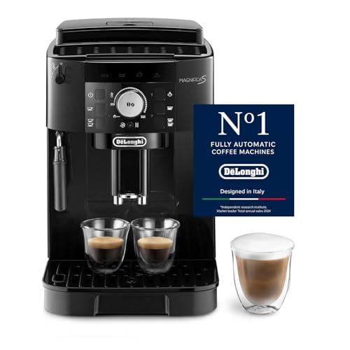DESCUENTAZO 41% DESCUENTO De’Longhi Magnifica S – Perfetto Cafetera Superautomática, Espumador de Leche manual, Espresso y Cappuccino, Panel de Control con Botones, Negro (ECAM11.112.B)
