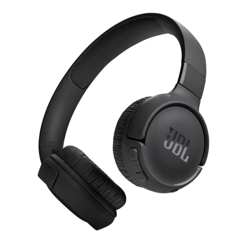 32% DESCUENTO JBL Auriculares Tune 520 BT, inálambricos por Bluetooth, 57 horas de reproducción con JBL Pure Bass, plegables, negro