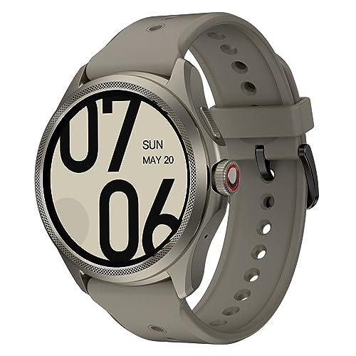 25% DESCUENTO Ticwatch Pro 5 Sandstone Android Smartwatch, Snapdragon W5+ Gen 1 Wear OS Smartwatch, 80 Horas de duración de la batería, GPS Incorporado, brújula 5ATM, NFC No es Compatible con iPhone