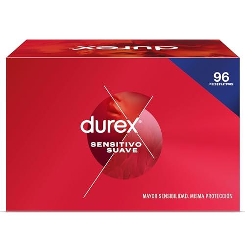 49% DESCUENTO Durex Pack Preservativos Sensitivo Suave, 96 condones, El embalaje puede variar