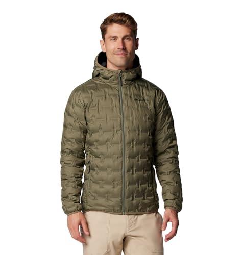 49% DESCUENTO Columbia Chaqueta de Plumón con Capucha para Hombre, Delta Ridge II