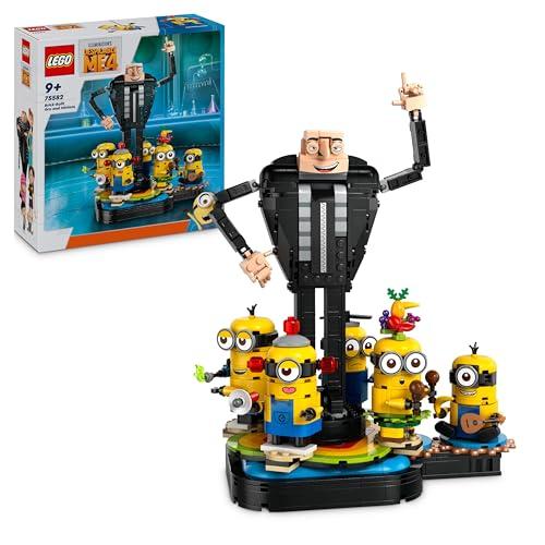 24% DESCUENTO LEGO GRU 4: Mi Villano Favorito Modelo de GRU y los Minions, Juguete de Construcción con Personajes de la Película y Ukelele, Regalo Divertido de Cumpleaños para Niños y Niñas de 9 Años o Más 75582