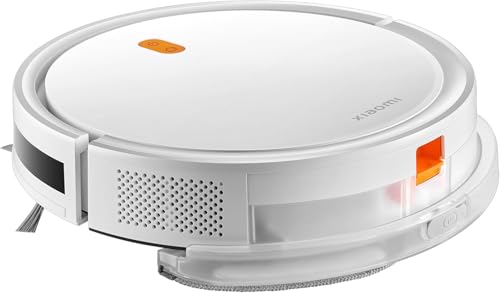 41% DESCUENTO XIAOMI Robot Vacuum E5   Robot Aspirador con Función de aspiración y fregado en uno, succión de 2000 Pa, Planificación Inteligente de rutas, Blanco (Versión ES)
