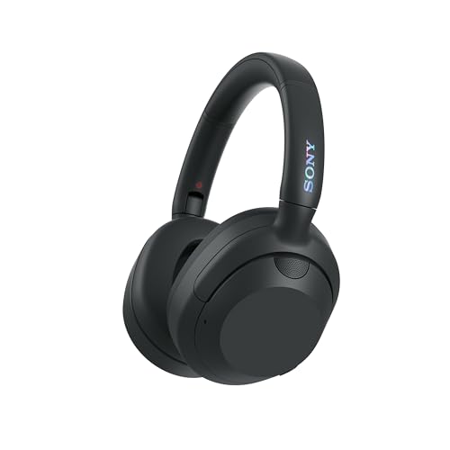 50% DESCUENTO Sony ULT Wear Auriculares inalámbricos con Noise Cancelling, ULT Power Sound, Ultimate Deep Bass, Mismo procesador Que los WH 1000XM5, Llamadas nítidas, 30 Horas de batería, iOS y Android, Negro