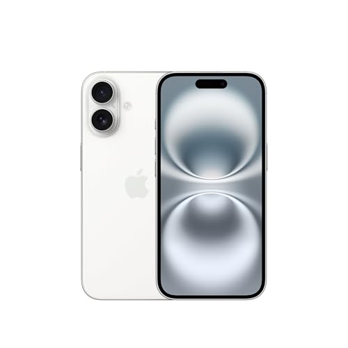 26% DESCUENTO Apple iPhone 16 de 128 GB: Smartphone 5G con Control de Cámara, Chip A18 y un subidón en autonomía. Compatible con los AirPods; Blanco
