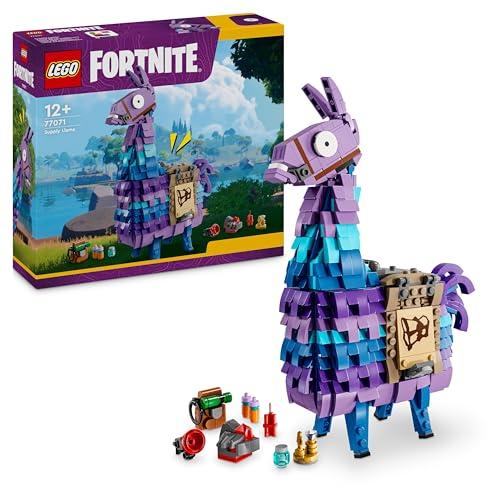 25% DESCUENTO LEGO Fortnite Llama de Suministros   Figura Articulada de Personaje del Videojuego con Accesorios Inc. Zumo de Subidón   Regalo Gamer para Niños y Niñas de 12+ Años y Adolescentes 77071
