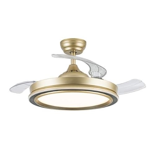 Brightium Ventilador DC 72W 6226LM 3 Aspas, Desplazamiento 106°, 3000 4000 6500K, Control Remoto, Memoria, Temporizador Ideal para climatizar espacios.