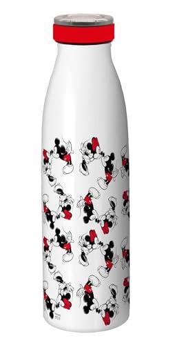 Termo de Mickey Kiss Sketch rojo, 500 ml, multicolor