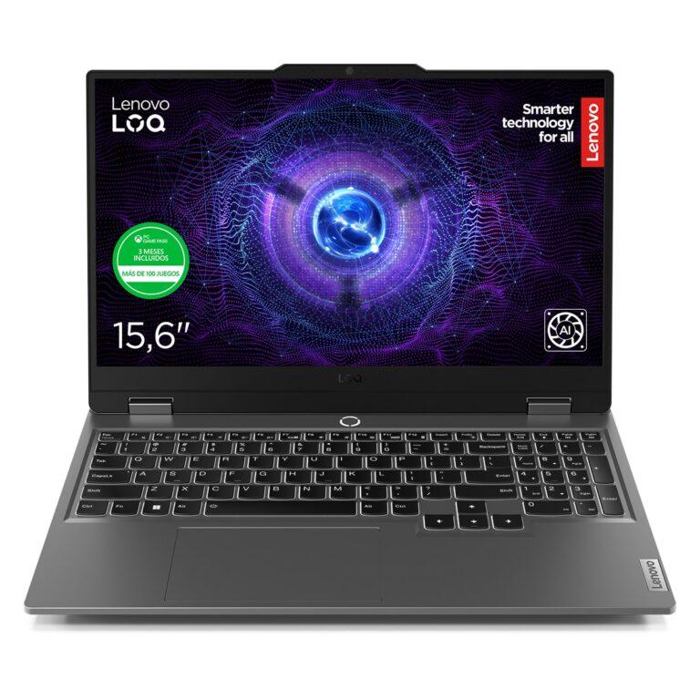 Portátil Gaming Lenovo LOQ 15ARP9, Ryzen 7-7435HS, 24GB, 512GB SSD, Nvidia GeForce RTX 4050 6GB, 15,6″, Sin SO (Reacondicionado Grado A) · LENOVO · El Corte Inglés