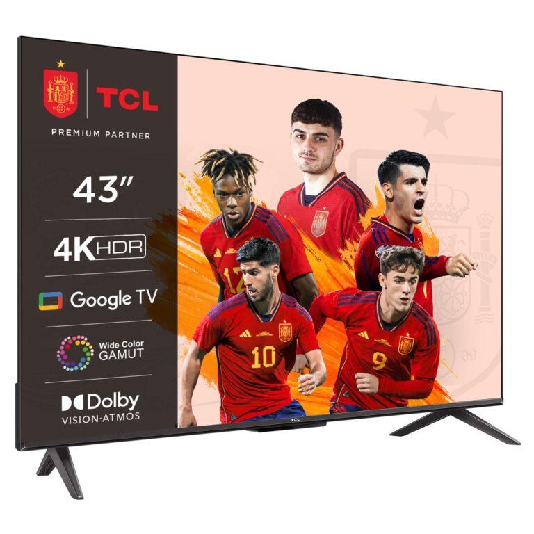TV LED 108 cm (43″) TCL 43P735, UHD 4K, Google TV, Dolby Vision, Dolby Atmos y Google Assistant (Reacondicionado Grado C) · TCL · El Corte Inglés