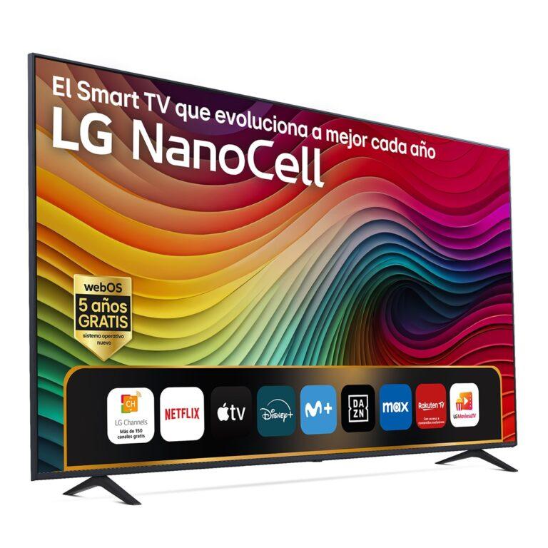TV LED NanoCell 189cm (75″) LG 75NANO81T6A 4K con Smart TV WebOS24 (Reacondicionado Grado D) · LG · El Corte Inglés