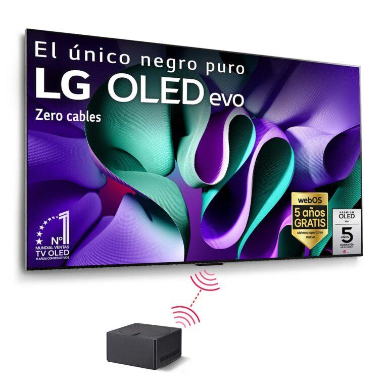 TV OLED evo* 164cm (65″) LG OLED65M49LA 4K Inalámbrico con Smart TV WebOS24 para instalar en pared con soporte incluido (Reacondicionado Grado A) · LG · El Corte Inglés