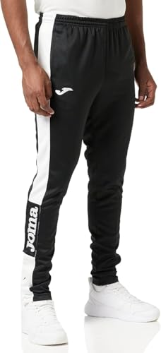 59% DESCUENTO Joma Championship IV Pantalones, Hombre, Negro Blanco, M