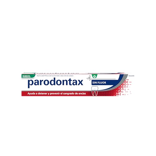 Parodontax Pasta de Dientes Sin Flúor, Ayuda a Detener y Prevenir el Sangrado de Encías, Para Unas Encías Sanas, 75 ml