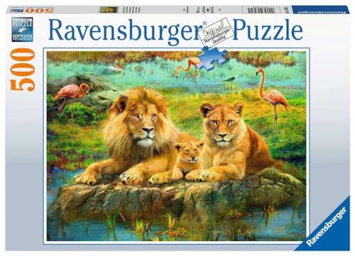 BUENA OFERTA 32% DESCUENTO Ravensburger Puzzle 16584   Rompecabezas de 500 Piezas para Adultos y niños a Partir de 10 años, diseño de león