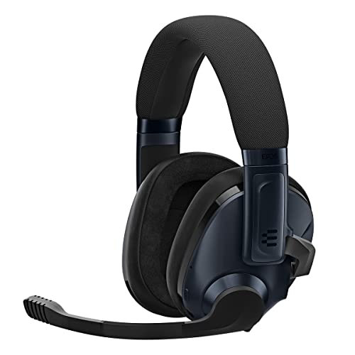 OFERTÓN SUPREMO 67% DESCUENTO EPOS H3Pro Auriculares Inalámbricos Híbridos Cascos Gaming para PC Auriculares con Micrófono con Cancelación de Ruido Mejorada y Mezcla de Audio, Compatible con Windows 10 (Negro)