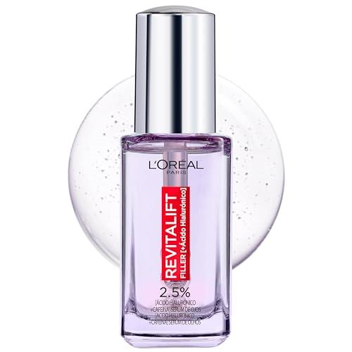 41% DESCUENTO L’Oreal Paris Dermo Expertise Revitalift Filler Sérum de Ojos con Ácido Hialurónico y Cafeína, Rellena Arrugas y Corrige ojeras, Triple Roll on, 20 ml (Paquete de 1)