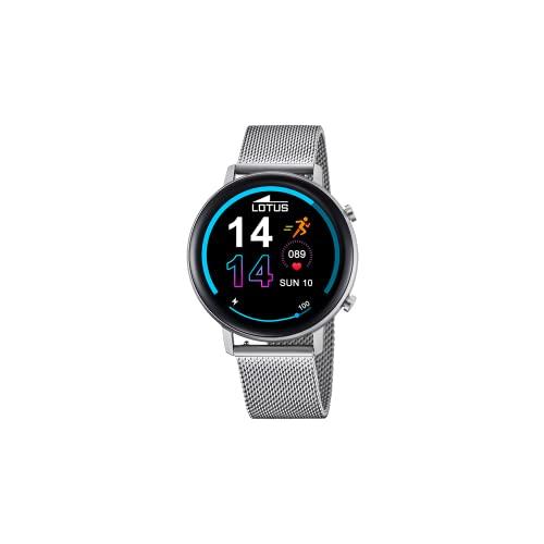 78% DESCUENTO LOTUS Reloj Inteligente Hombre   Smartwatch de Acero Inoxidable 316l   Resistente al Agua IP65 50040/1   Control Música, Cuenta Pasos y Calorías, Multi Deportes, Frecuencia Cardíaca y Presión