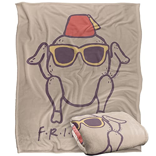 FRIENDS Blanket, 152 x 127 cm The Turkey Love Silky Touch Super Soft Throw Blanket