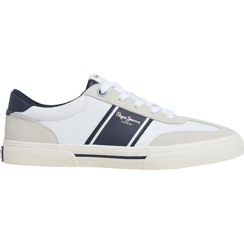 69% DESCUENTO Pepe Jeans Zapatillas de Piel on Club Blanco